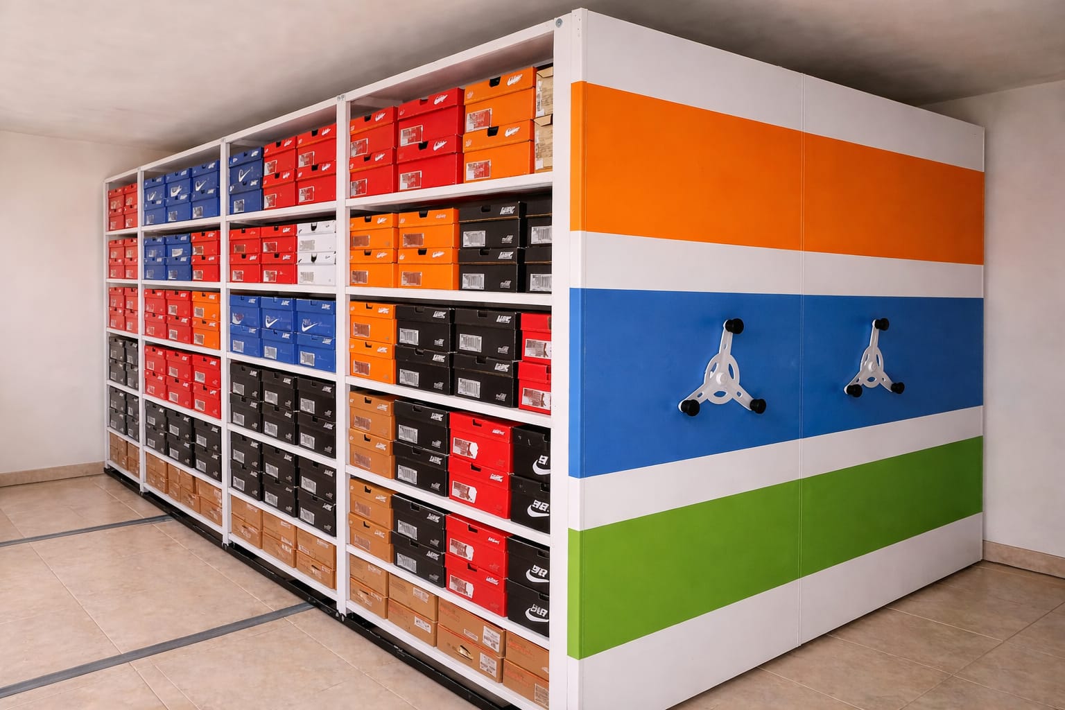 ARCHIVO RODANTE PARA ZAPATOS
